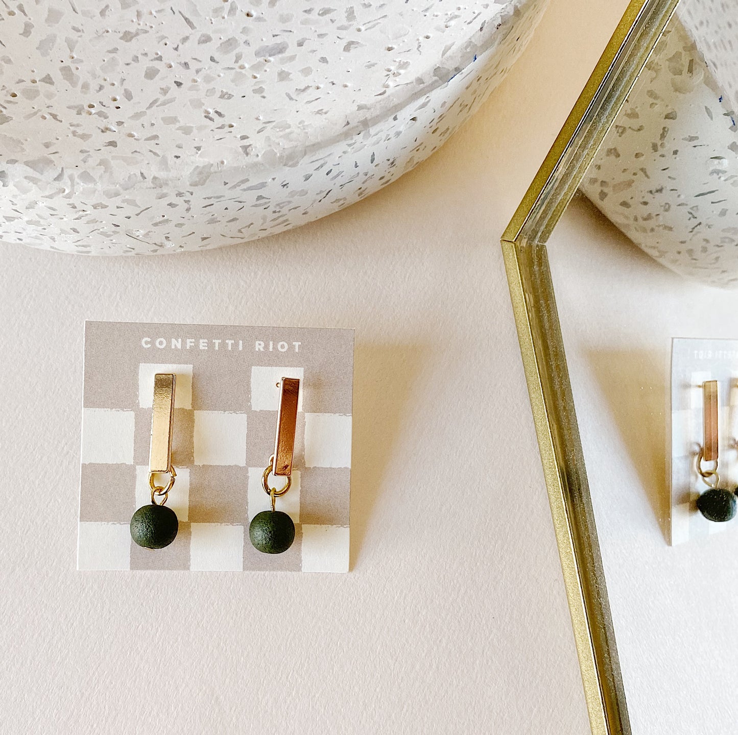 Modern Dangle Earrings