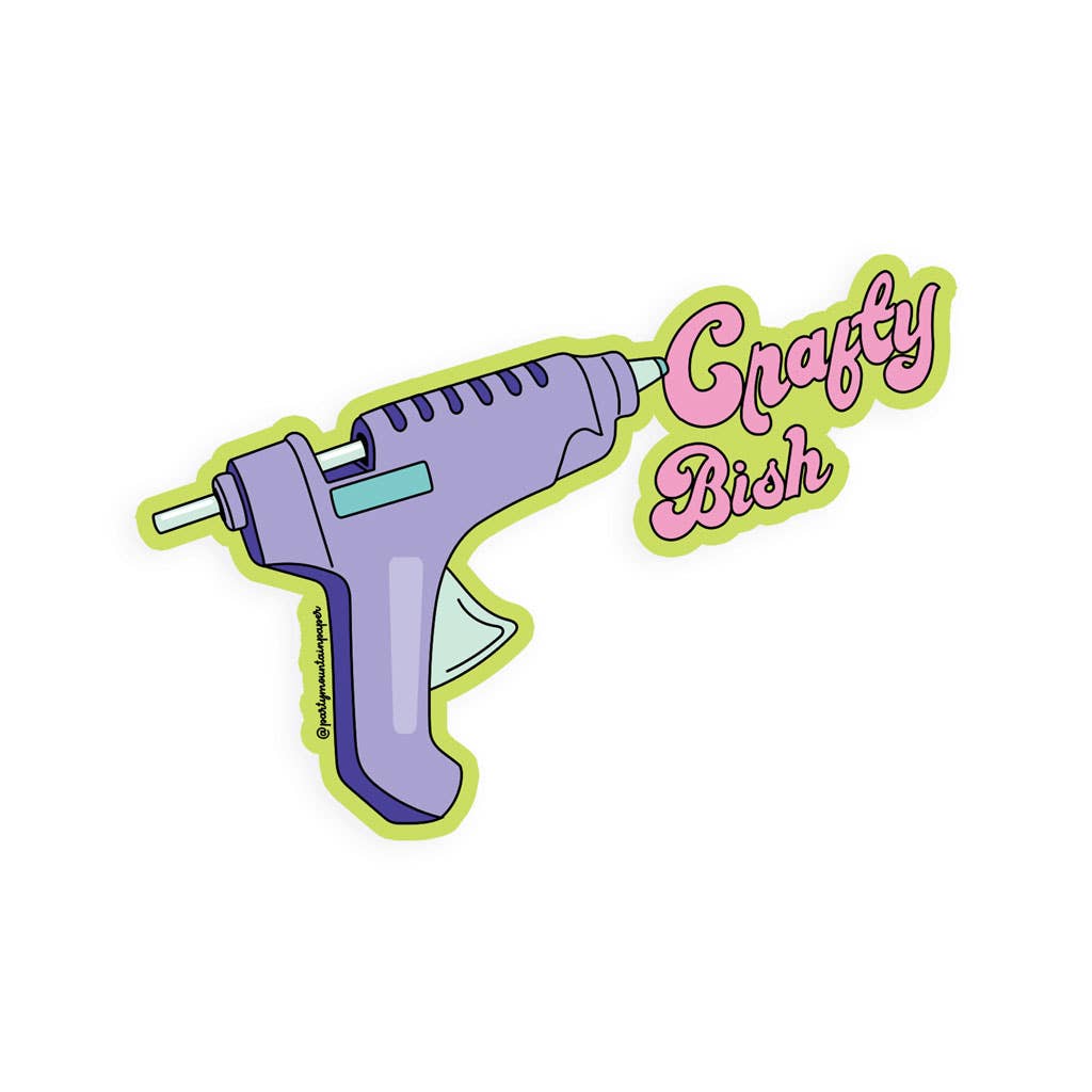 Crafty Bish - Sticker