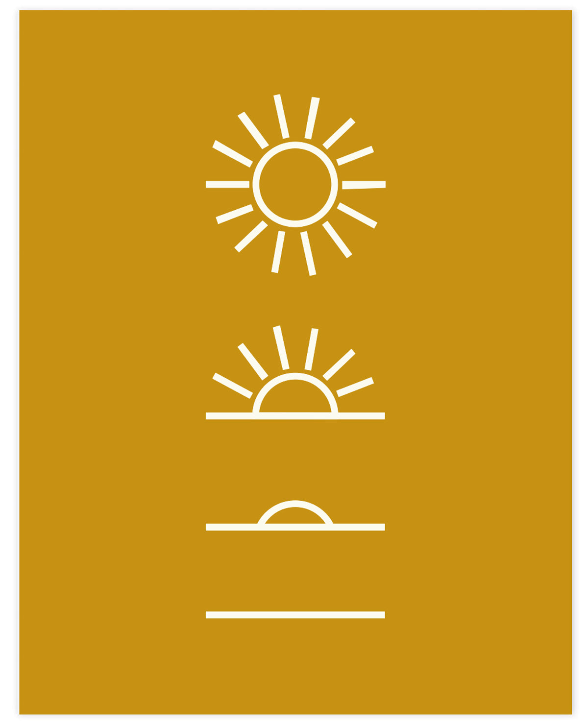 Sunrise / Sunset - Print