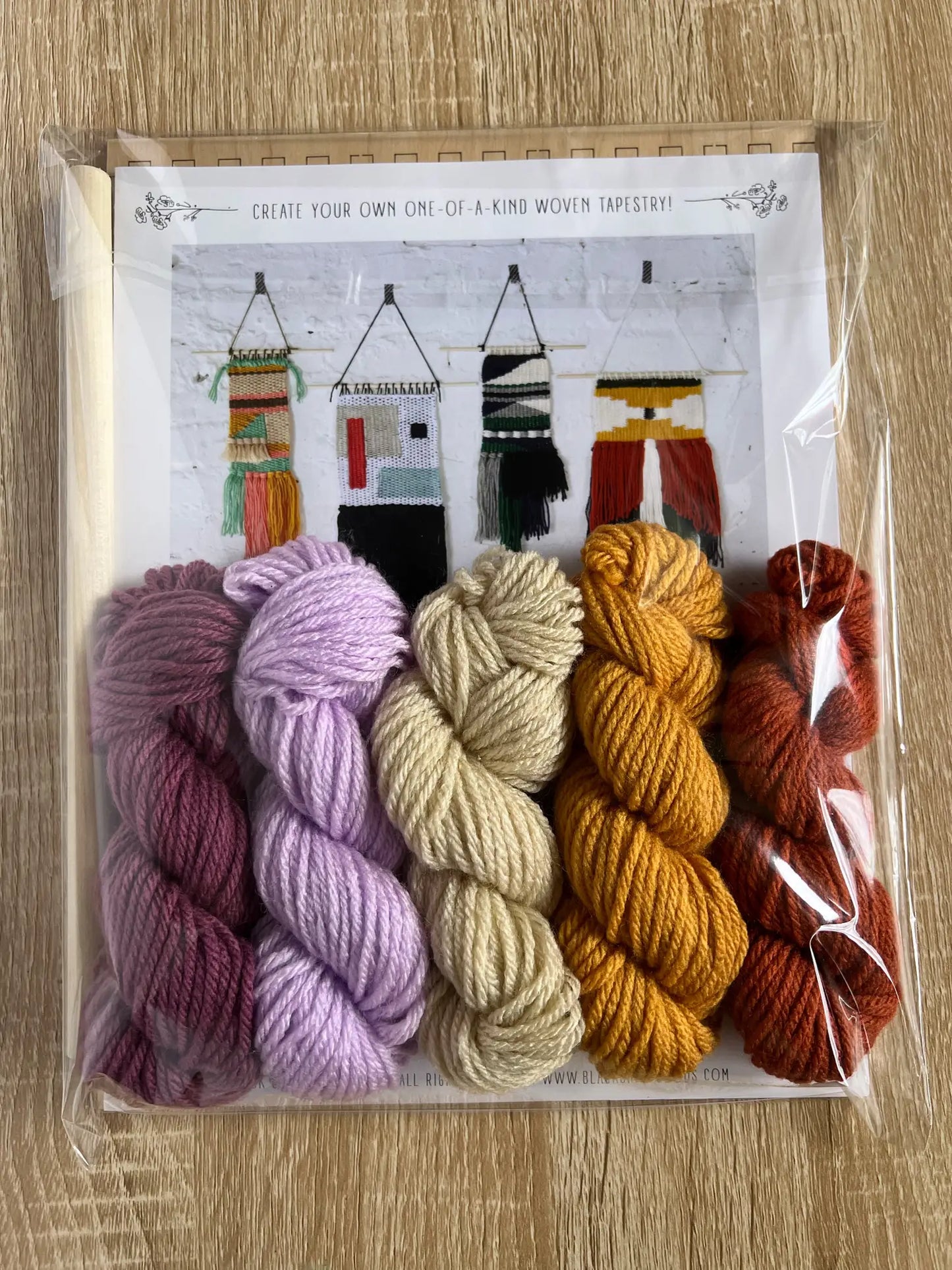 DIY Tapestry Weaving Kit - Sunset