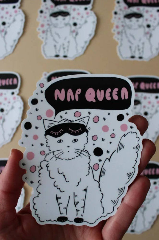 Nap Queen Sticker