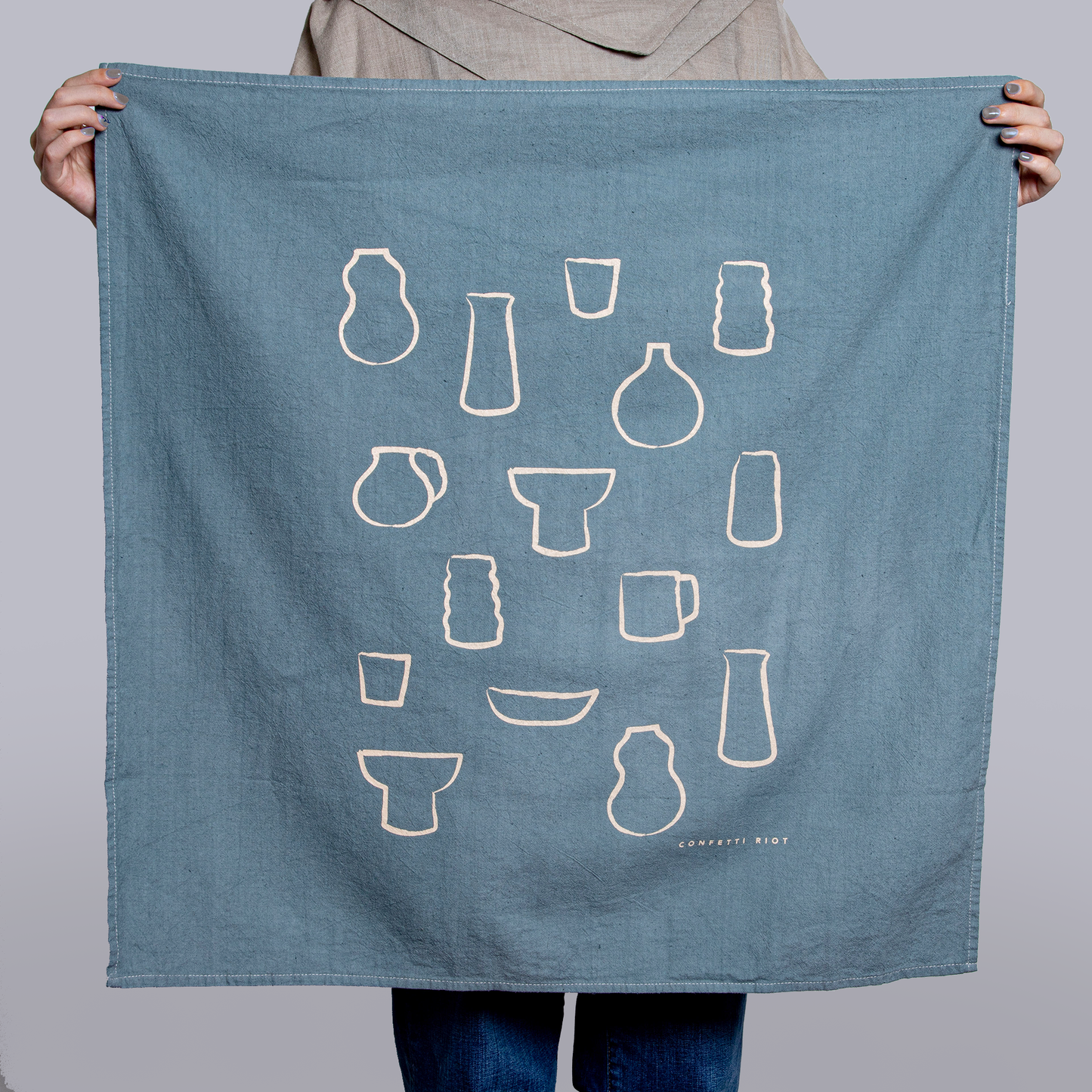 Paper & Clay Ceramics Tea Towel