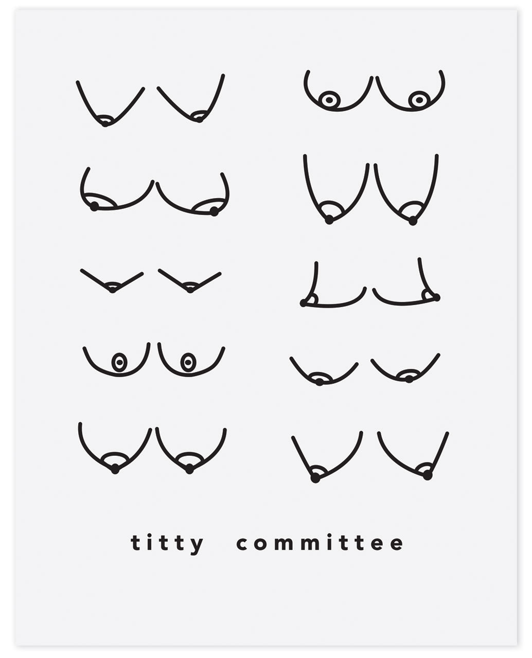 Titty Committee - Print