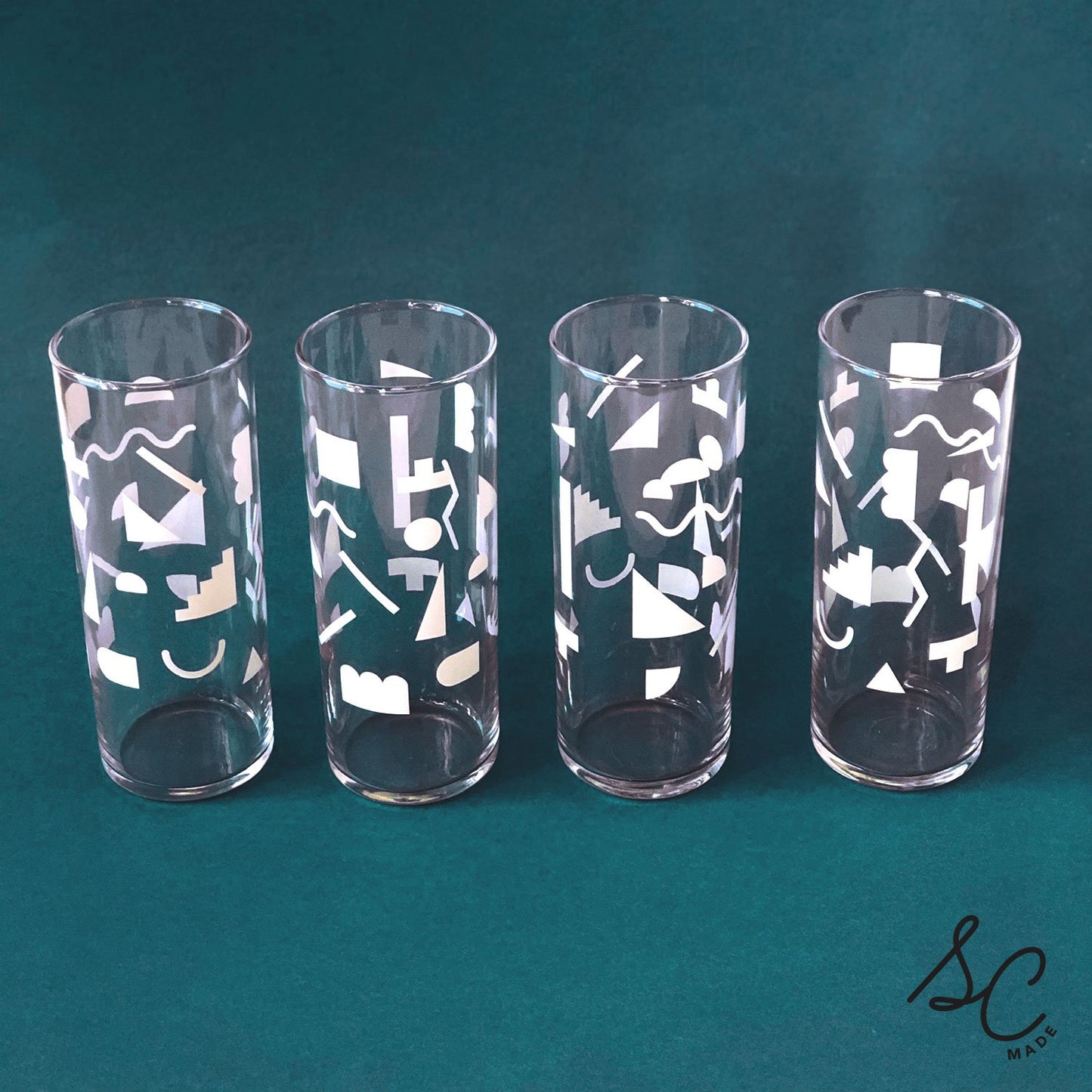 Shapes Glassware Set - The Social Club